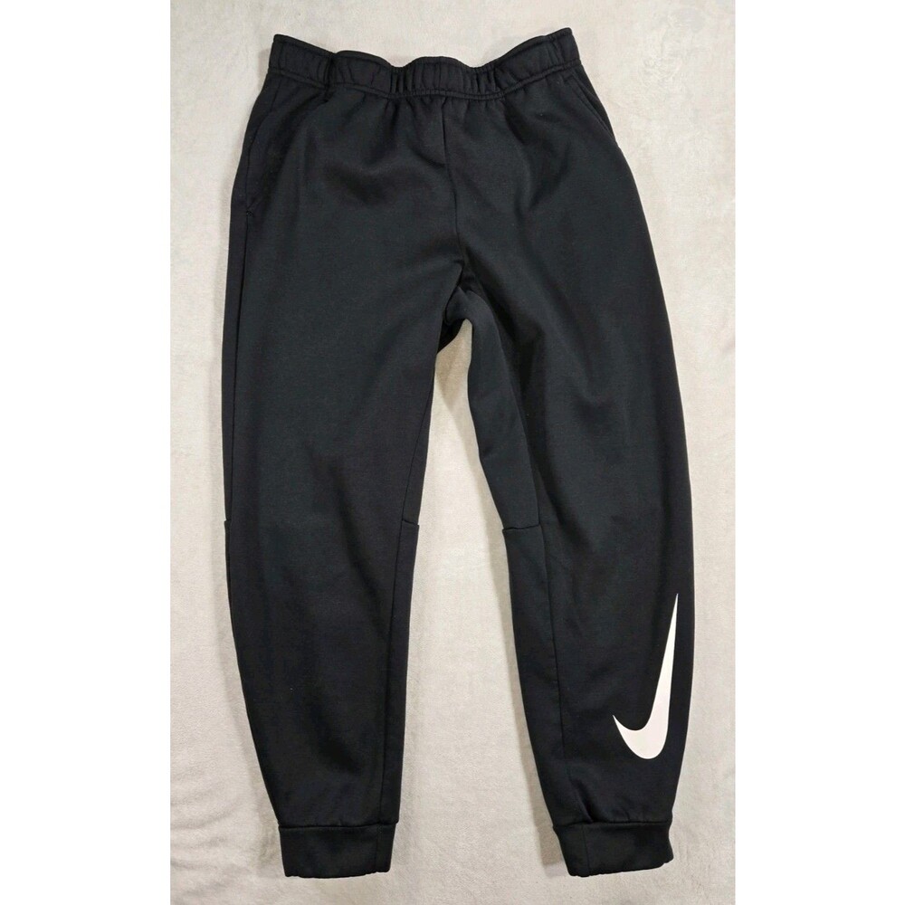 Mens Nike DriFit Therma Sweatpants Black 32x28